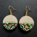 گوشواره گل های شبرنگ