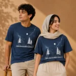 تیشرت نقاشی جنگل گلکسی