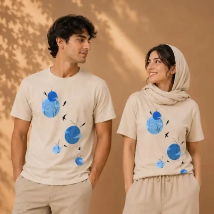 تیشرت نقاشی پرستوها