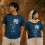 تیشرت نقاشی نهنگ عاشق