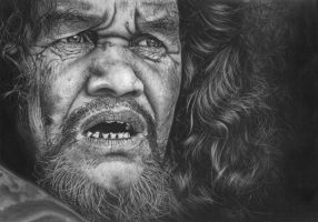 آموزش نقاشی سیاه قلم